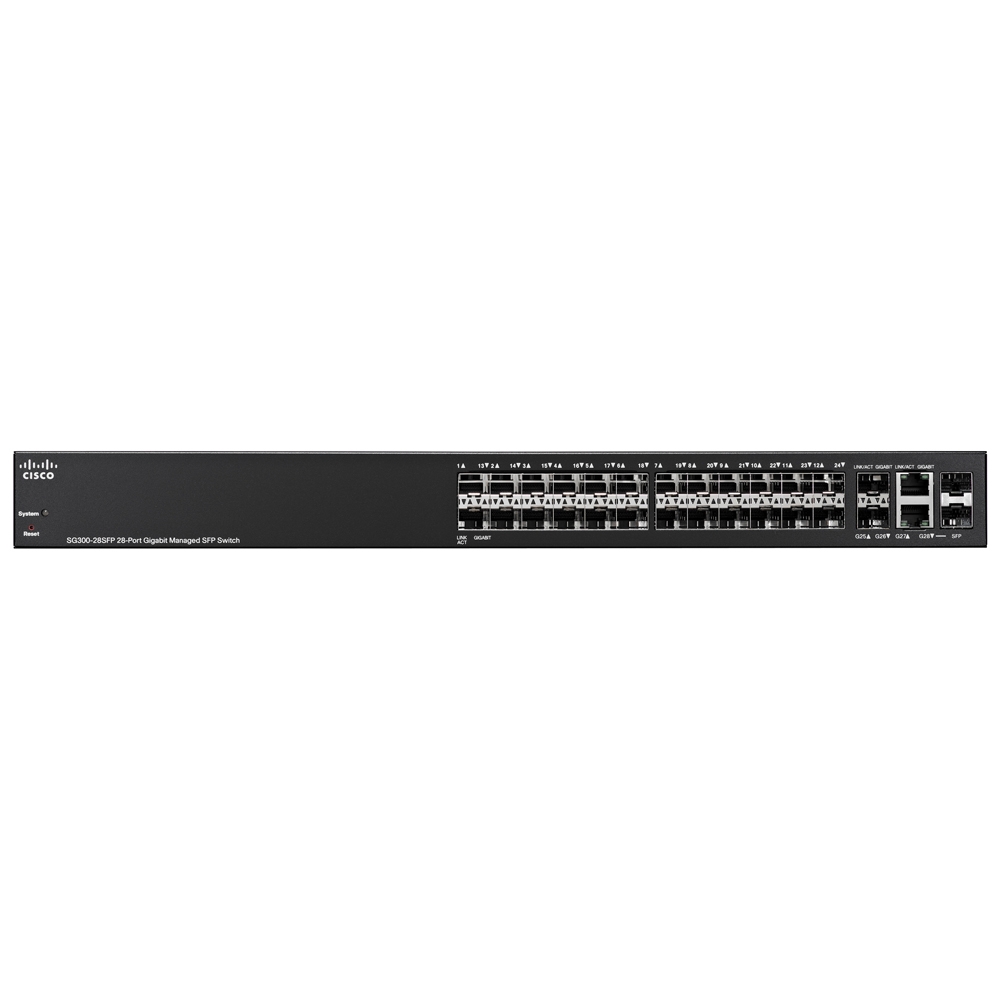 Cisco SG300-28PP 28-port Gigabit (SG300-28PP-K9-RFB) thumbnail