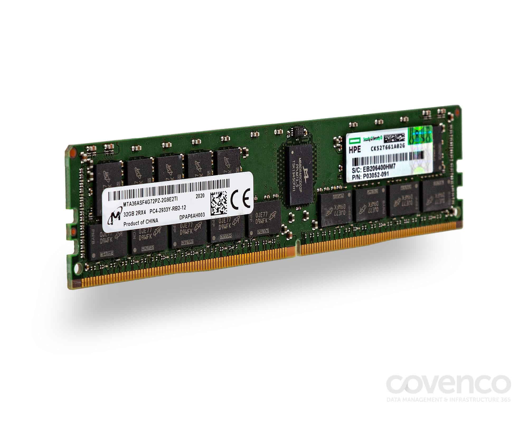 HP 32GB 2Rx4 PC4-2933Y-R CAS-21 Memory Gen10 (2nd) (P00924-B21-R4) thumbnail
