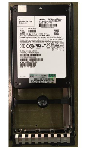 HP DRV 7.68TB SAS FE SSD PRIMERA (P13373-001-RFB) thumbnail