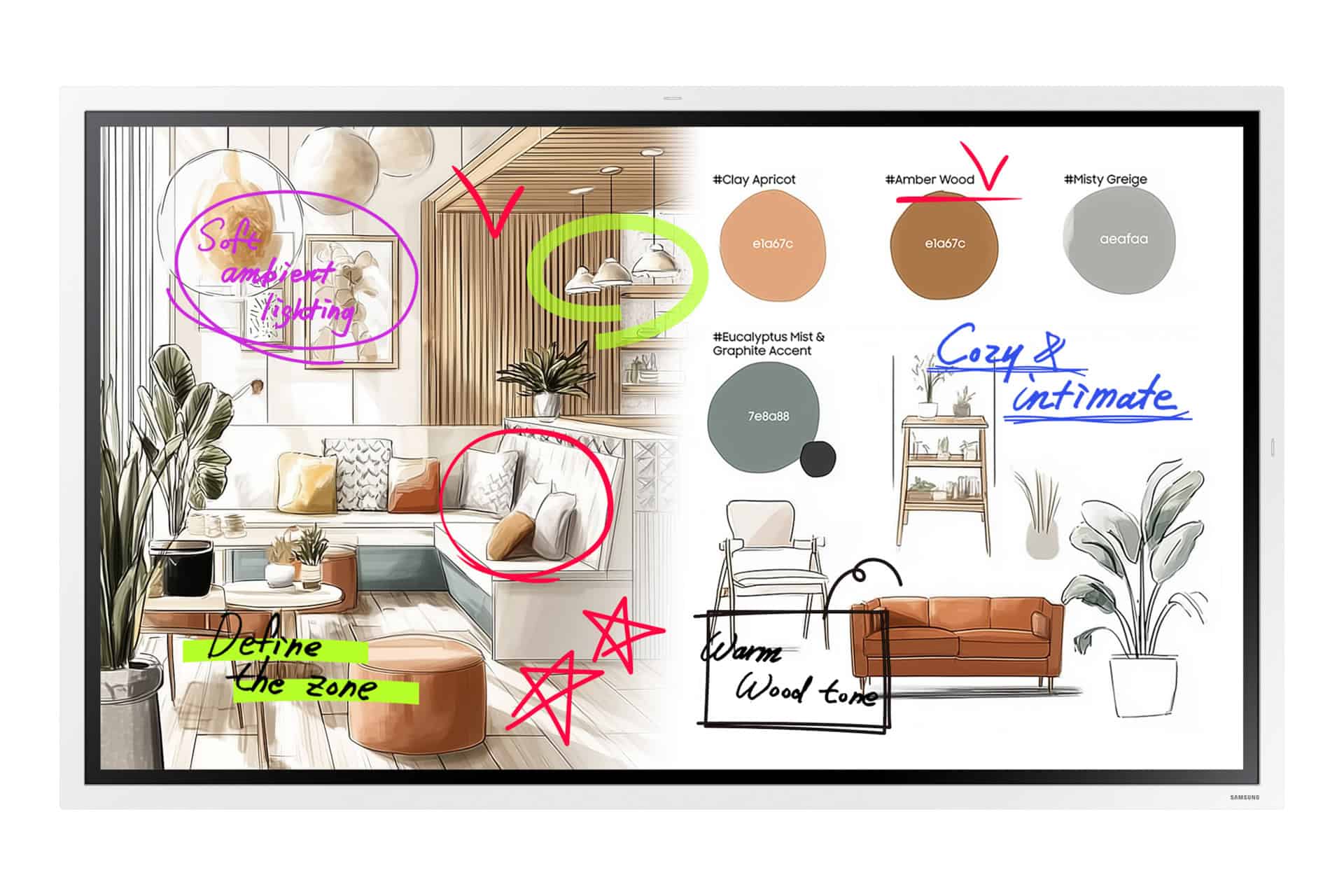 Samsung WM55FX 139,7 cm (55") Wifi 4K Ultra HD (LH55WMFWBGCXEN) thumbnail