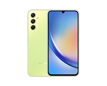 Samsung Galaxy A34 5G 16,8 cm (6.6) Hybride Dual SIM USB Type-C 6 GB 128 GB 5000 mAh Limoen (SM-A346BLGAEUB) thumbnail