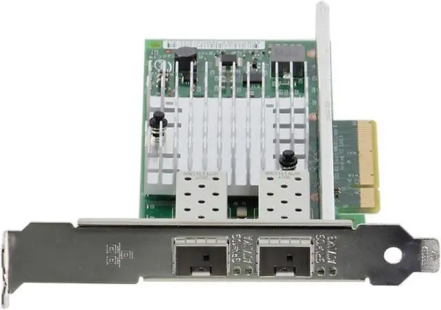 DELL INTEL X520-DA2 10GB DUAL-PORT SFP+ CNA PCI-E ADAPTER - LPB (XYT17-LP) thumbnail