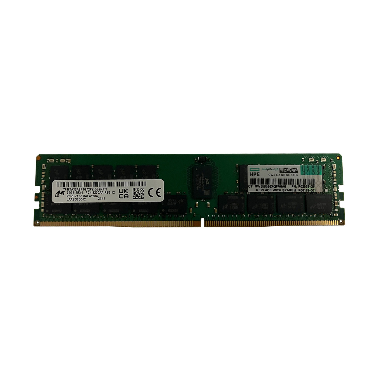 HPE Memory 32GB PC4-23400-R 2933MHz DDR4 288Pin (P03052-091N) (P03052-091N) thumbnail