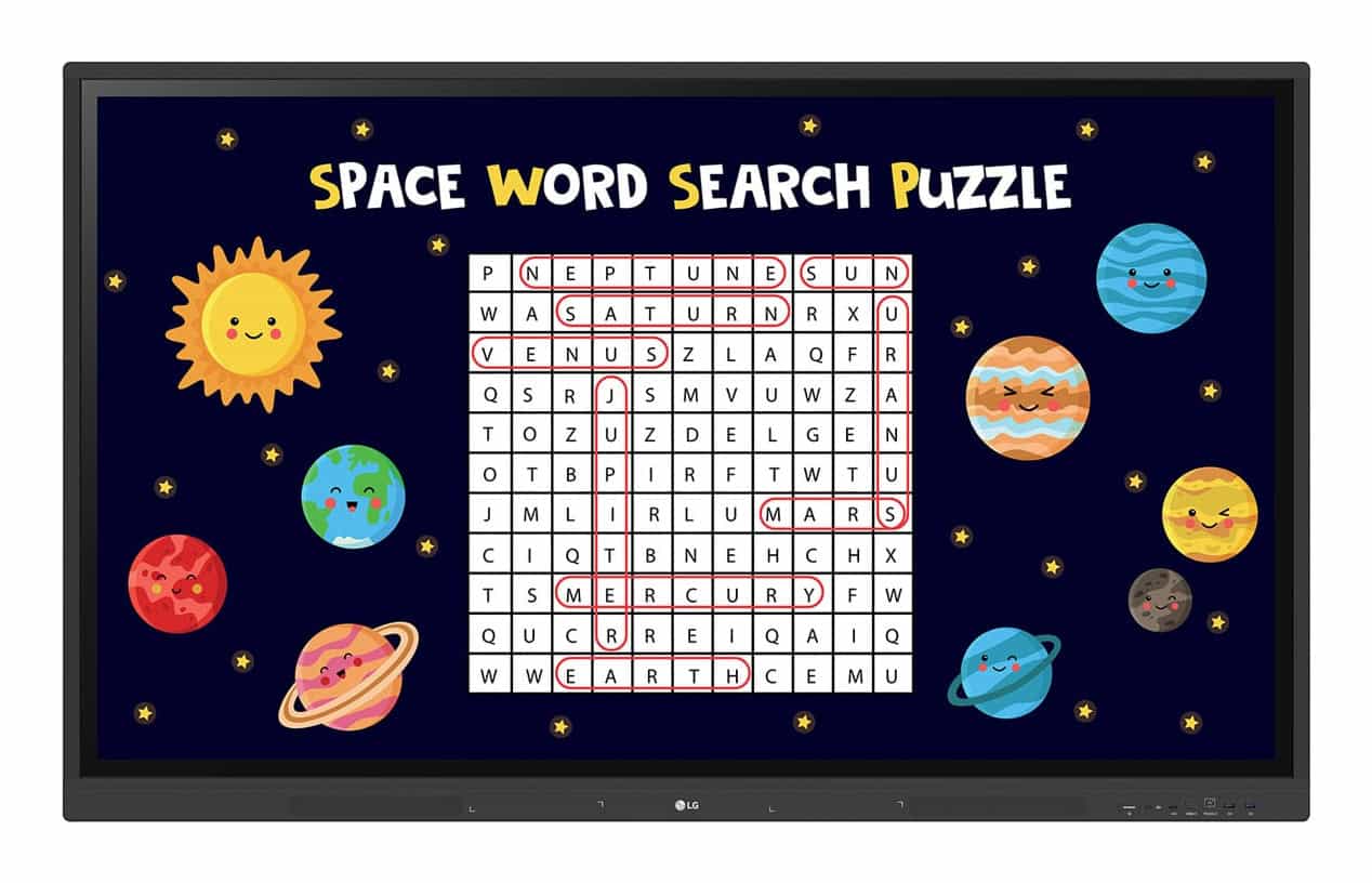 LG CreateBoard interactief whiteboard 190,5 cm (75") 3840 x 2160 Pixels Touchscreen Zwart USB/RF-draadloos (75TR3DK-BMUEQ) thumbnail