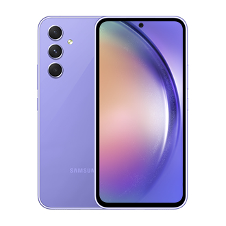 Samsung Galaxy A54 5G 16,3 cm (6.4) Hybride Dual SIM Android 13 USB Type-C 8 GB 128 GB 5000 mAh Violet (SM-A546BLVCEUB) thumbnail Samsung Galaxy A54 5G 16,3 cm (6.4) Hybride Dual SIM Android 13 USB Type-C 8 GB 128 GB 5000 mAh Violet (SM-A546BLVCEUB) thumbnail