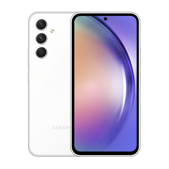 Samsung Galaxy A54 5G 16,3 cm (6.4) Hybride Dual SIM Android 13 USB Type-C 8 GB 128 GB 5000 mAh Wit (SM-A546BZWCEUB) thumbnail