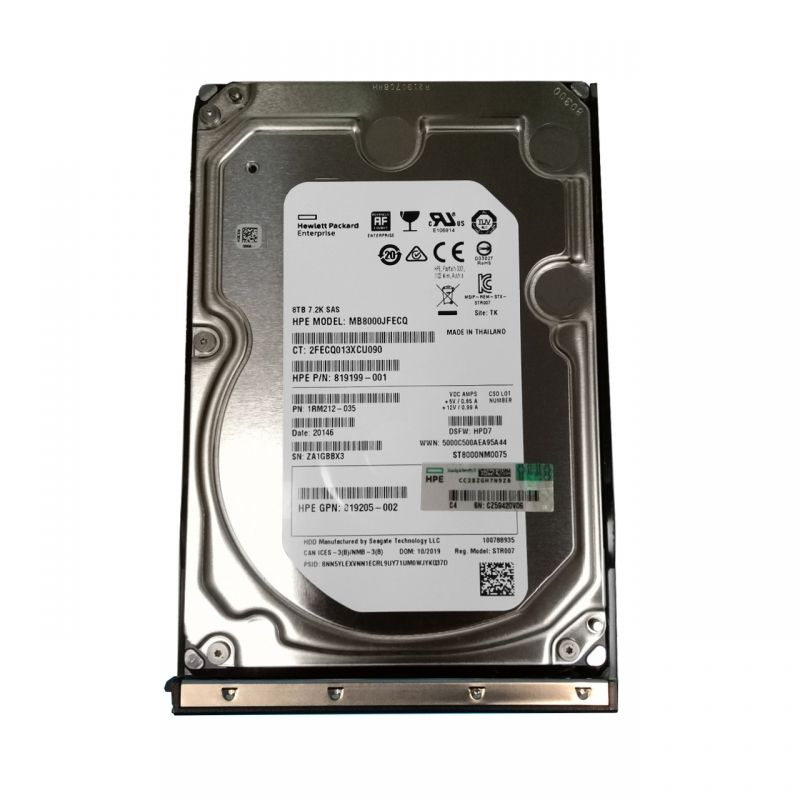 HP 8TB SAS 7.2K (867263-B21) thumbnail