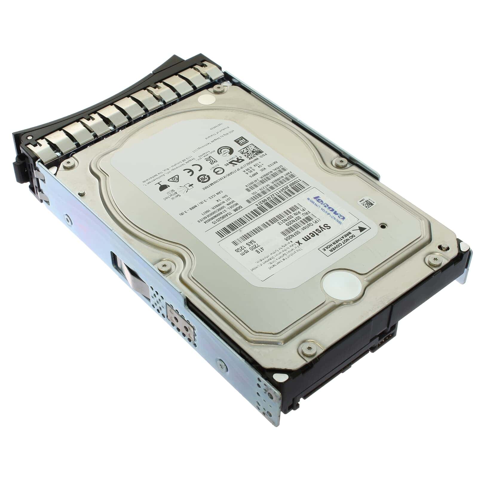 Lenovo 4TB 7.2K 12Gbps NL SAS 3.5in G2HS 512e HDD (00FN209) thumbnail