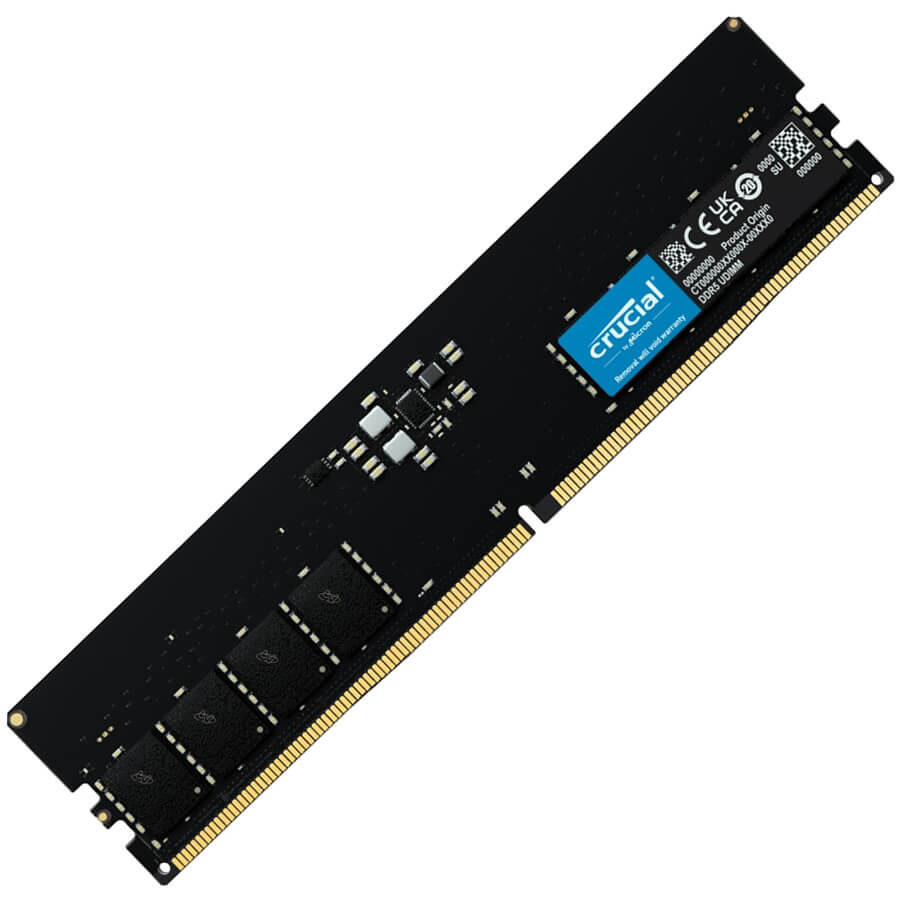 Crucial DDR5 - Modul - 32 GB - DIMM 288-PIN (CP32G56C46U5T) (CP32G56C46U5T) thumbnail