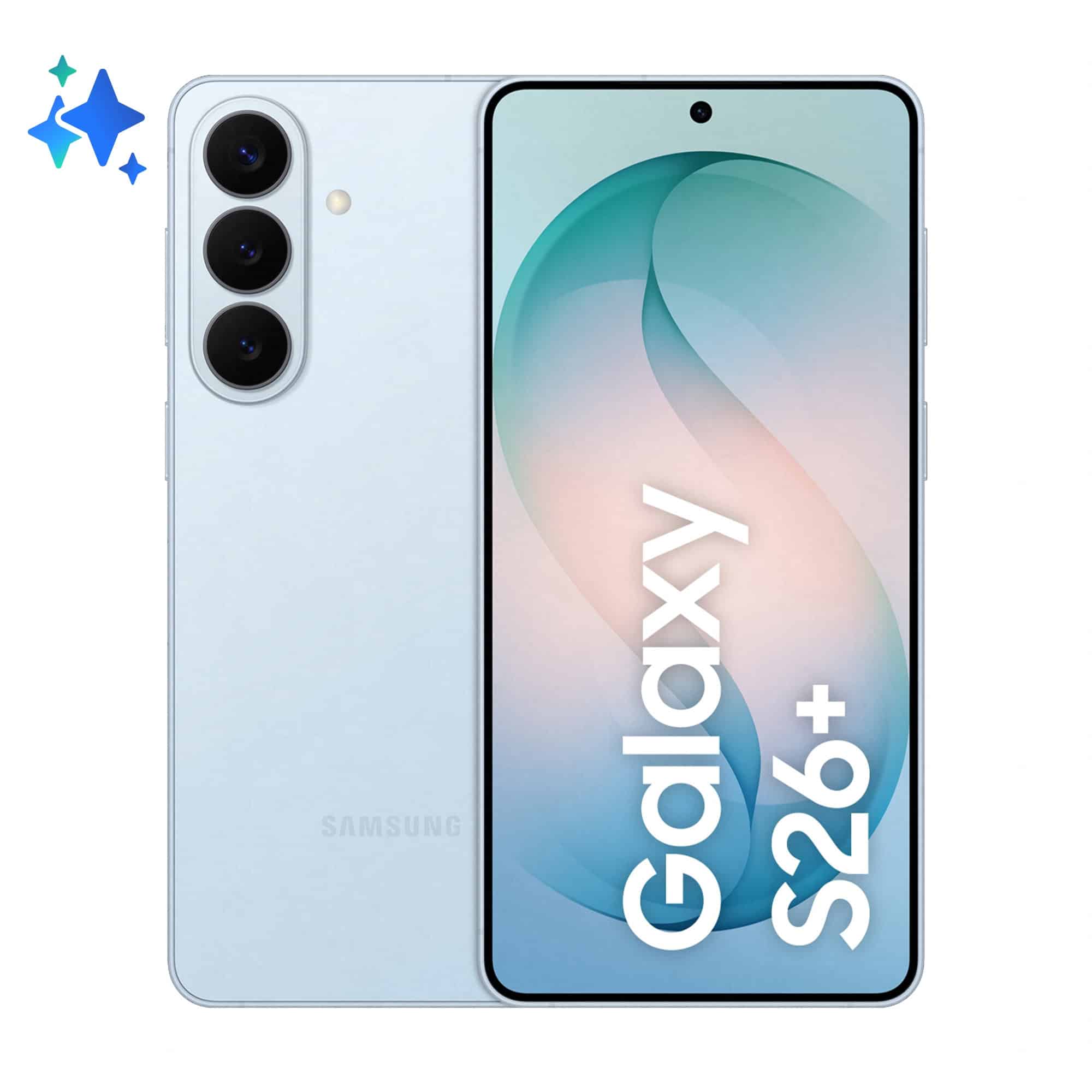 Samsung Galaxy S26+ 17 cm (6.7") Dual SIM Android 16.0 5G USB Type-C 12 GB 256 GB 4900 mAh Blauw (SM-S947BLBDEUE) thumbnail