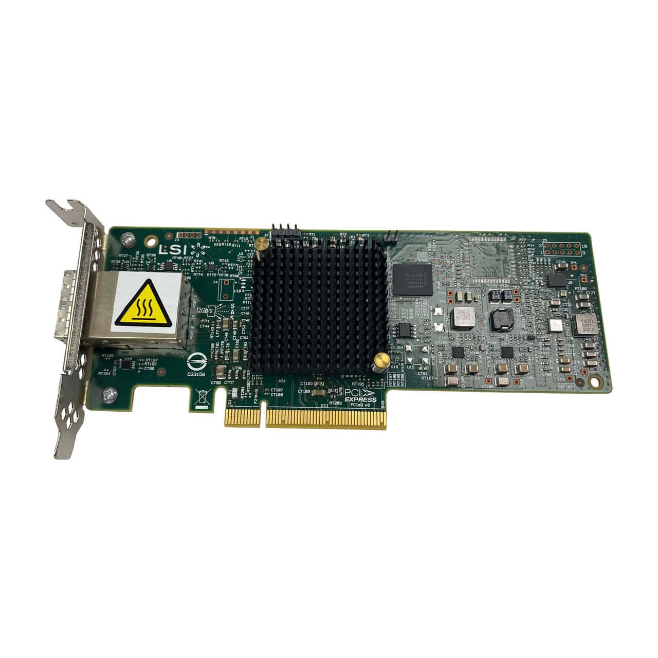 HP IBM LENOVO N2225 SAS/SATA HBA CARD - HIGH PROF BRKT (00AE914-HP) thumbnail