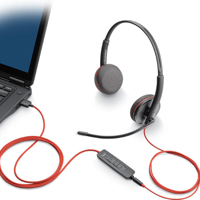 HP Blackwire C3210 Mono USBA (209744-104) thumbnail