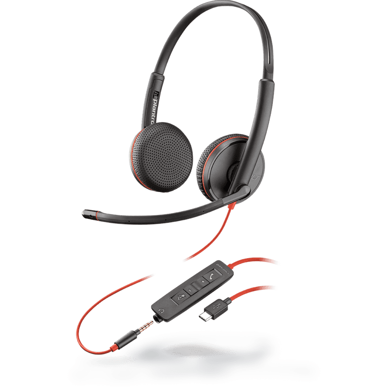 HP Blackwire C3225 - 3200 Series - Headset (209751-201) thumbnail