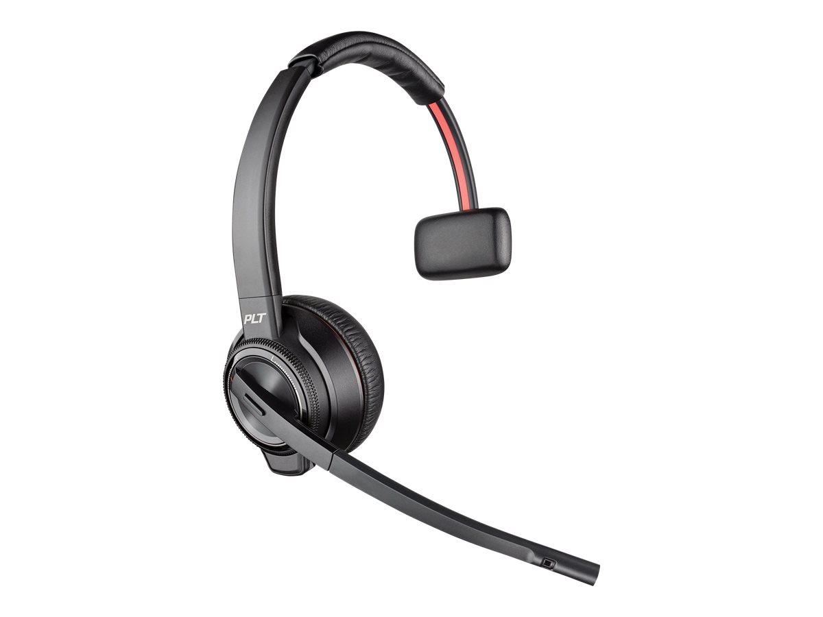 HP Poly DECT Ersatzheadset Savi W8210 - ohne Basis Telefon - Headset Bluetooth schnurlos - Mono - On Ear - Schwarz (211423-03) thumbnail