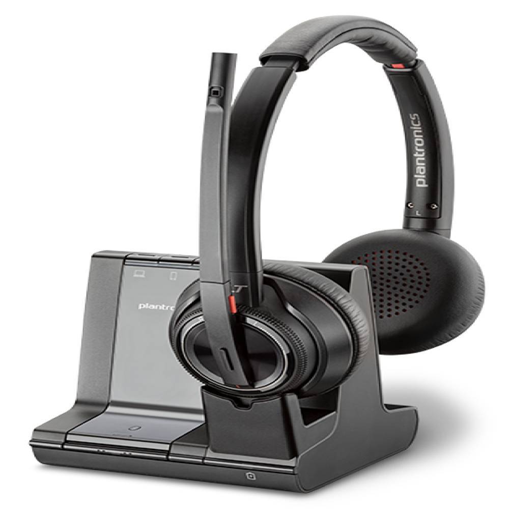 HP Poly Poly Savi 7320 - 7300 Office Series - Headset-System - On-Ear - DECT - kabellos (214777-05) (214777-05) thumbnail