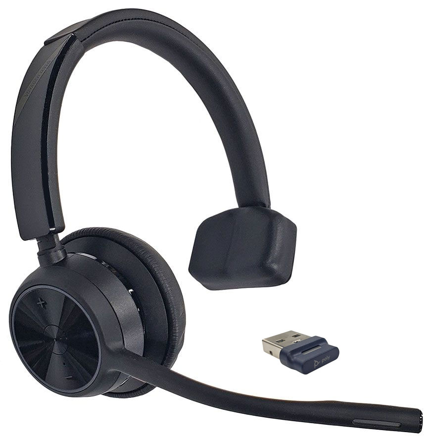 HP Headset Voyager 4310 UC cordless mono USB-A (218470-01) thumbnail