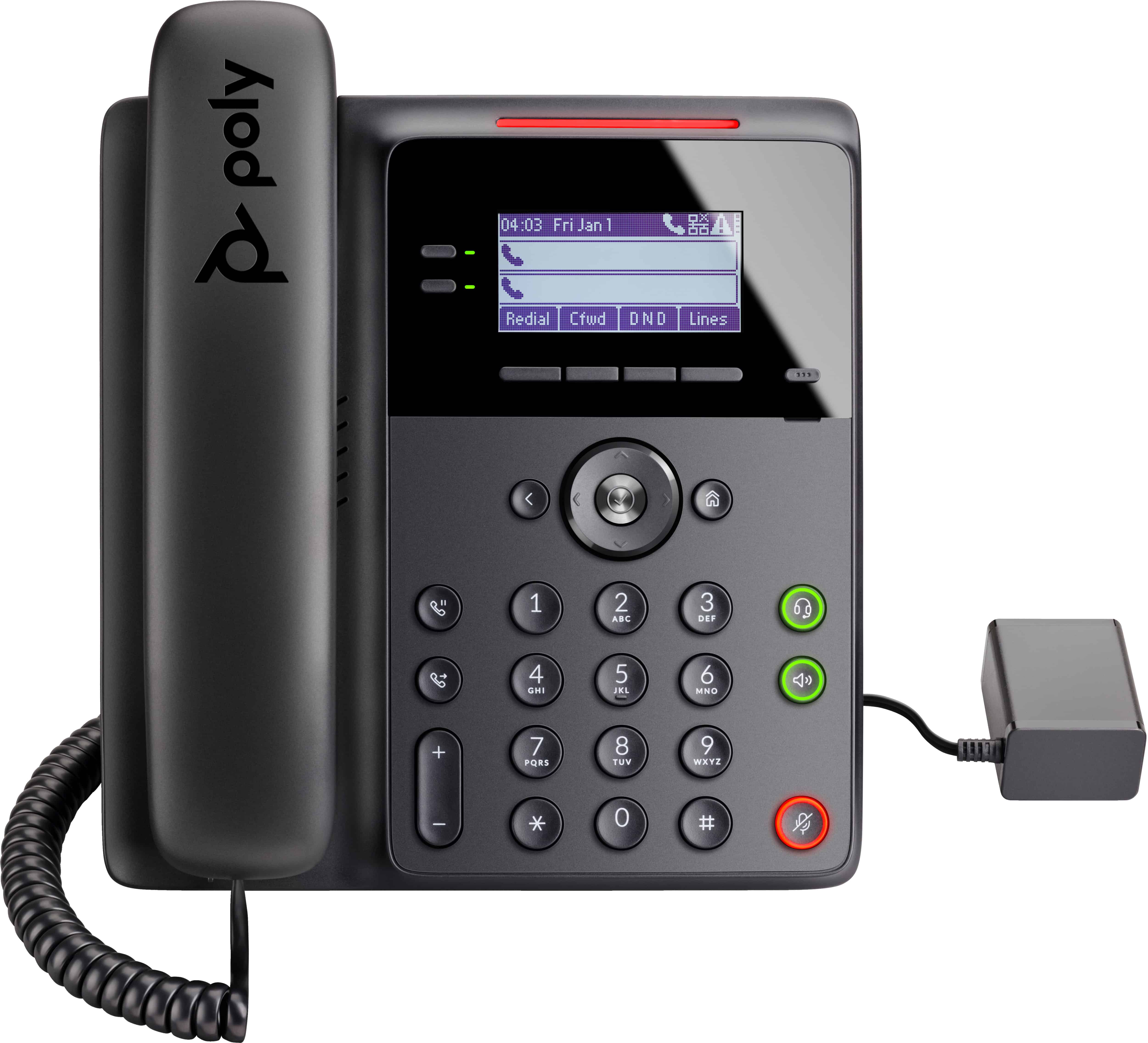 HP Poly Edge B20 IP-telefoon met PoE-ondersteuning (82M83AA) thumbnail