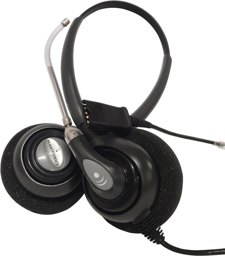 HP Plantronics Poly Headset SupraPlus H261H, 87129-02, binaural Wideband, kabelgebunden (87129-02) (87129-02) thumbnail