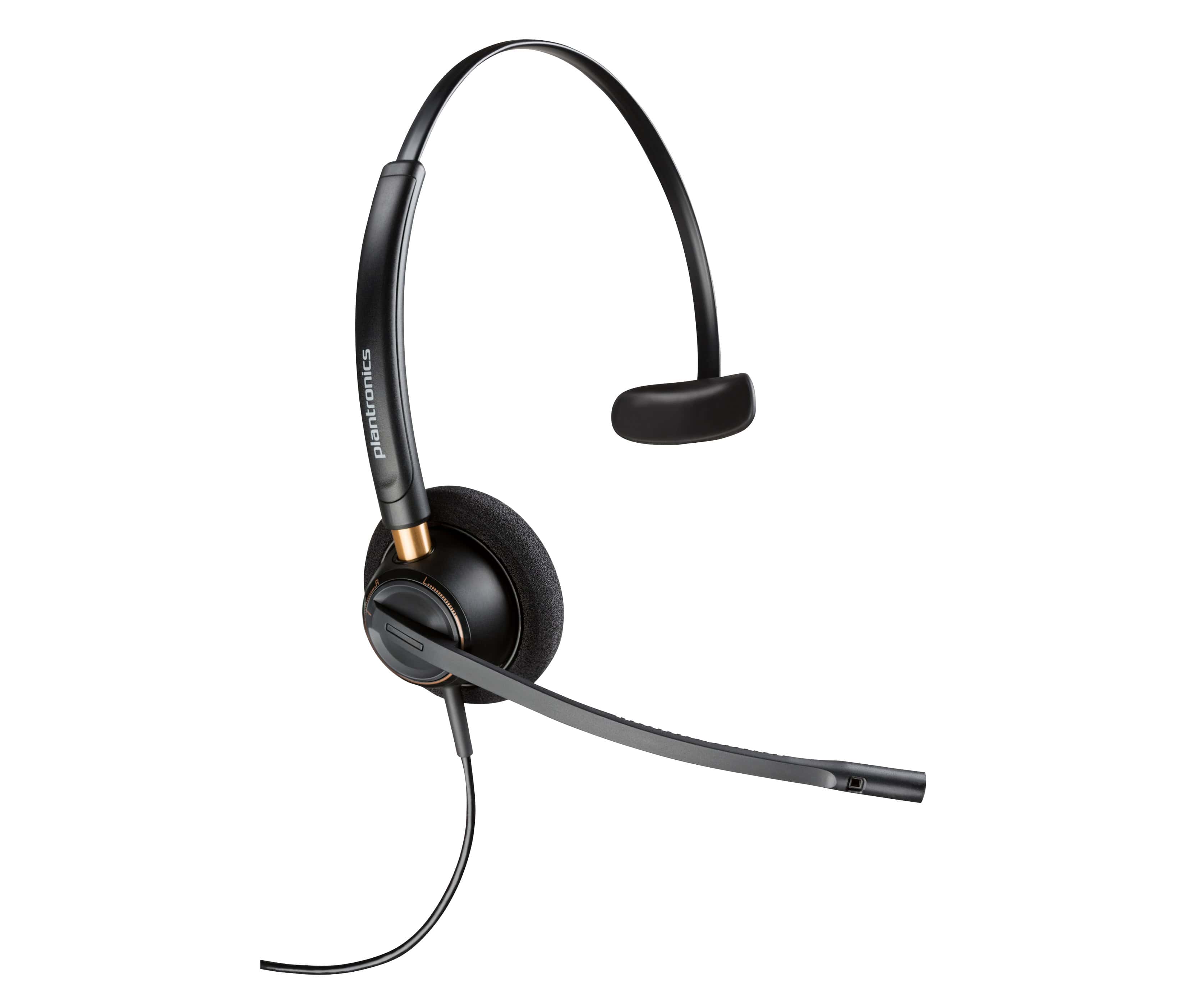 HP Poly EncorePro 510 Monaural Headset met Quick Disconnect (89433-02) thumbnail