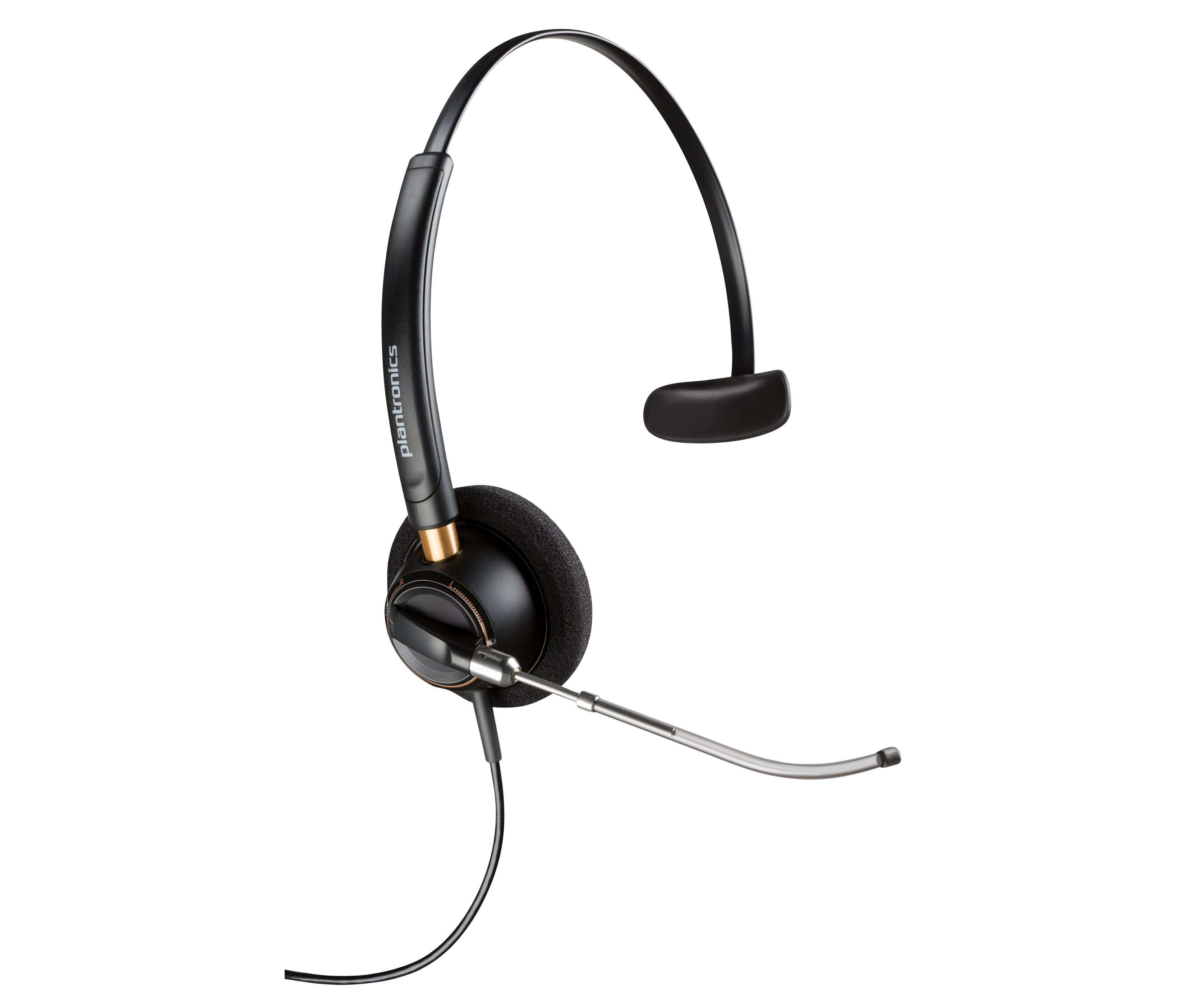 HP Poly EncorePro 510V Monaural Headset VoiceTube met Quick Disconnect (89435-02) thumbnail