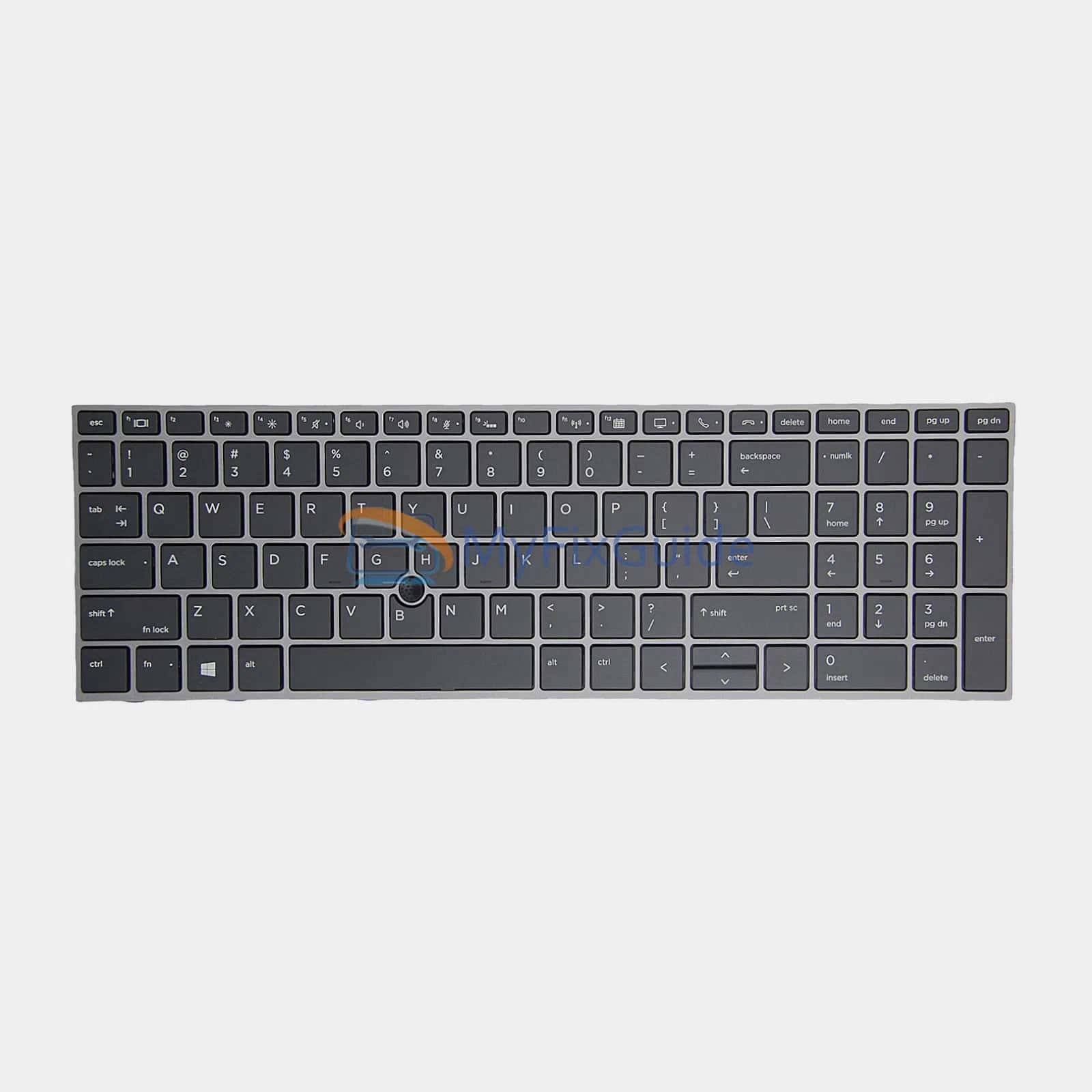 HP SPS-KBD TP+PS BL NOR (L28407-091) thumbnail