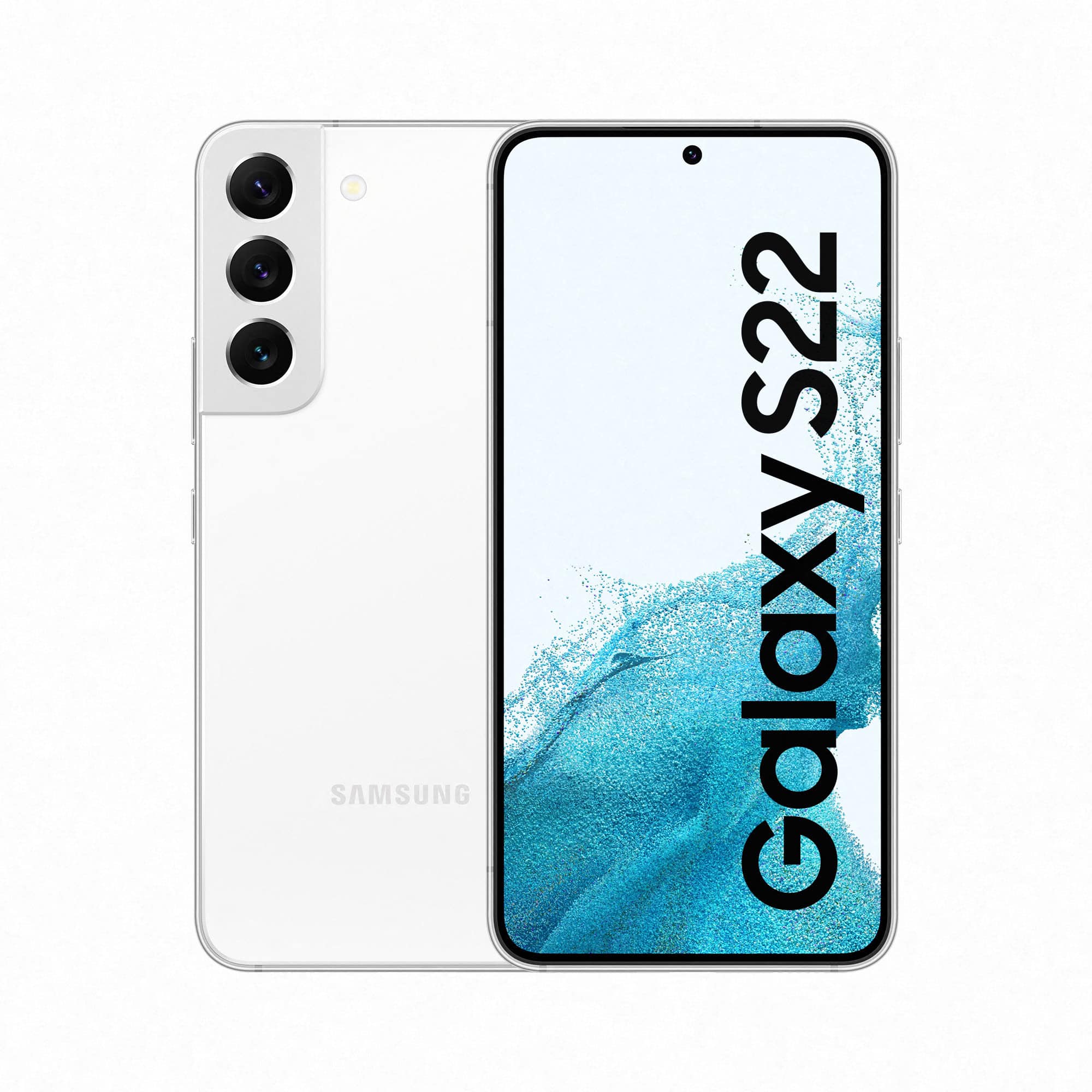 Samsung Galaxy S22 SM-S901B 15,5 cm (6.1) Dual SIM Android 12 5G USB Type-C 8 GB 256 GB 3700 mAh Wit (SM-S901BZWGEUB) thumbnail Samsung Galaxy S22 SM-S901B 15,5 cm (6.1) Dual SIM Android 12 5G USB Type-C 8 GB 256 GB 3700 mAh Wit (SM-S901BZWGEUB) thumbnail
