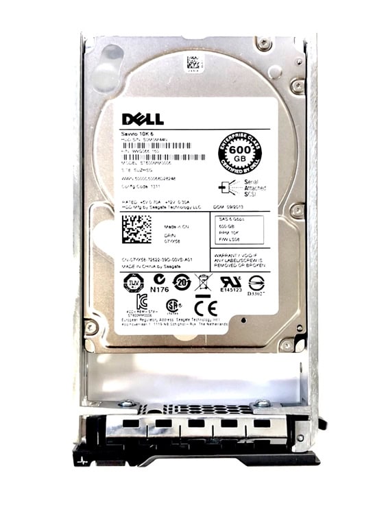 Dell 600GB 2.5 10K 6G SAS HDD (00FK3C-RFB) thumbnail