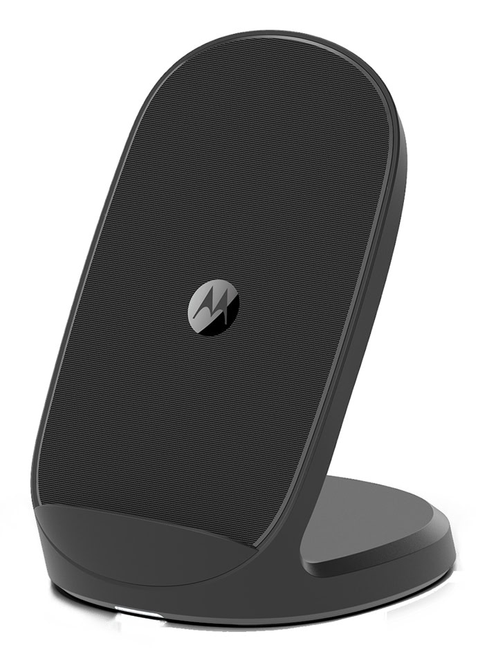 Motorola SJW202-EU oplader voor mobiele apparatuur Smartphone Zwart USB Draadloos opladen Snel opladen Binnen (SJW202-EU) thumbnail