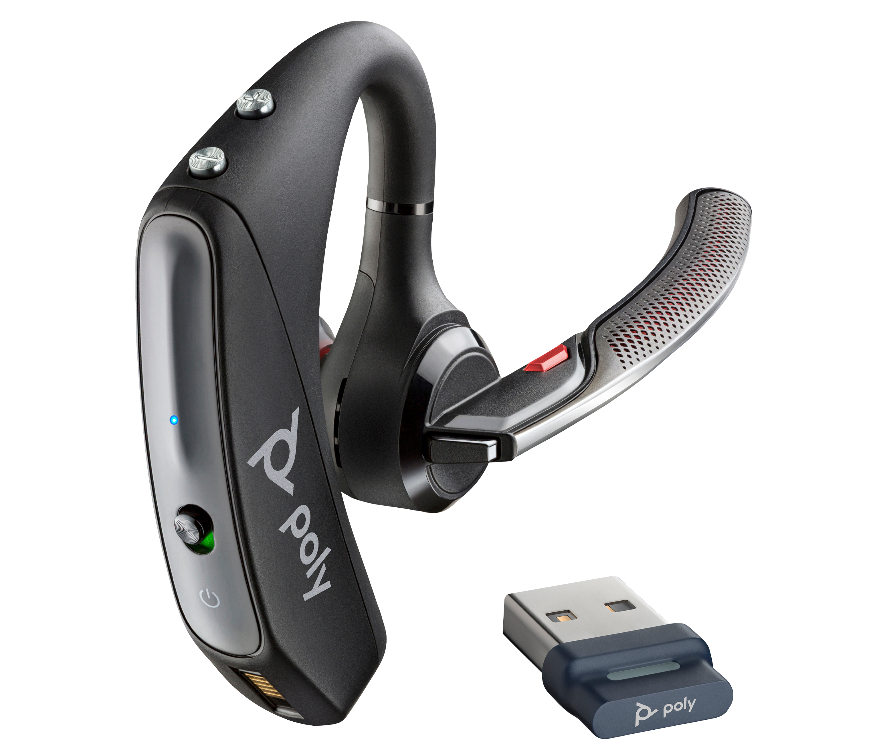 HyperX HP Inc. Poly Voyager 5200 - Voyager 5200 series - Headset - im Ohr - über dem Ohr angebracht - Bluetooth - kabellos - Ada (7K2F3AA) thumbnail