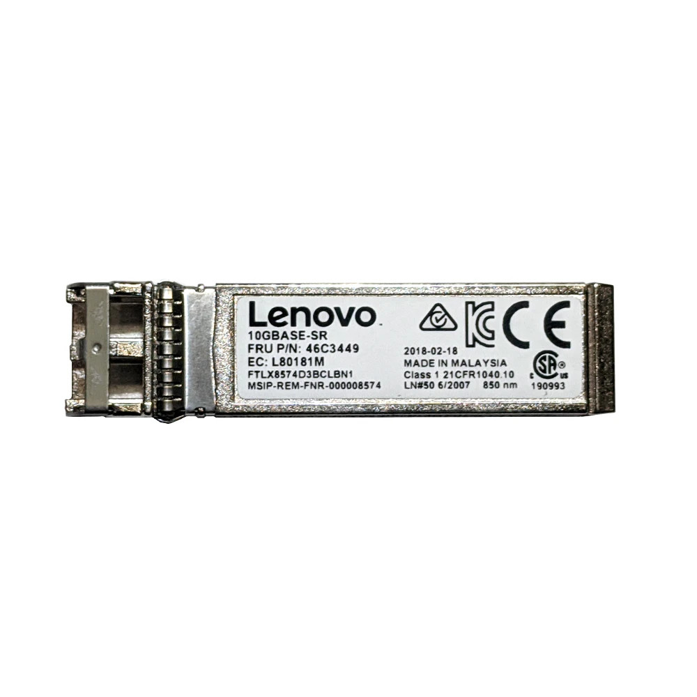 Lenovo 10 GbE SFP+ Transceiver Pair (2147ACHR) thumbnail