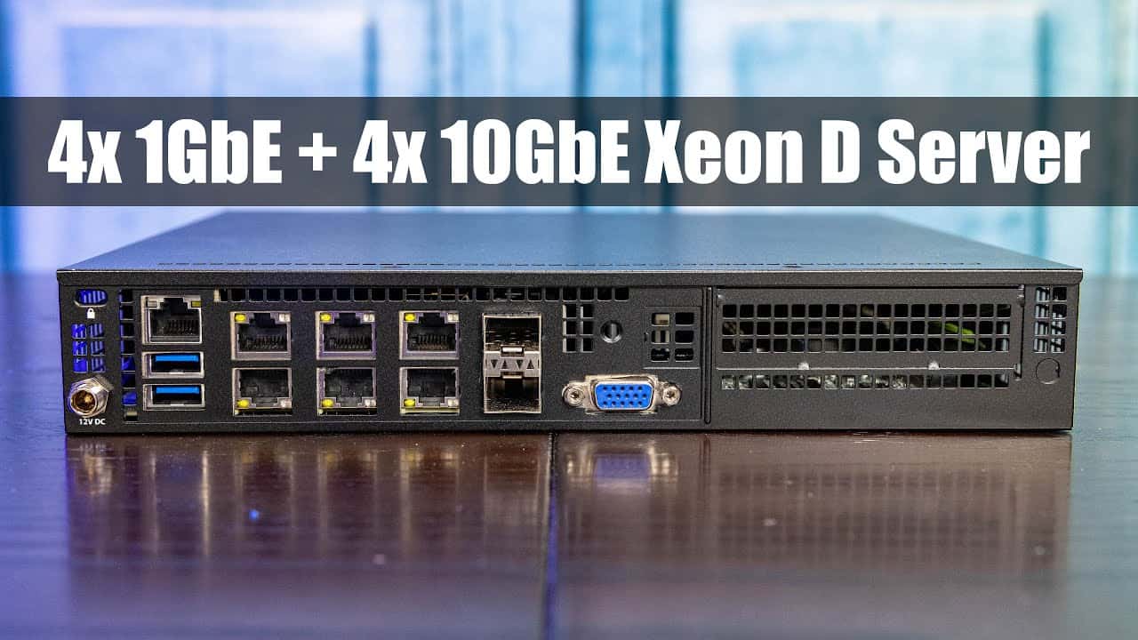 Super Micro Barebone Supermicro SuperServer 1U Intel Atom C3558 (4C/4T) 2,2 GHz SYS-E300-9A-4CN8 (SYS-E300-9A-4CN8) thumbnail