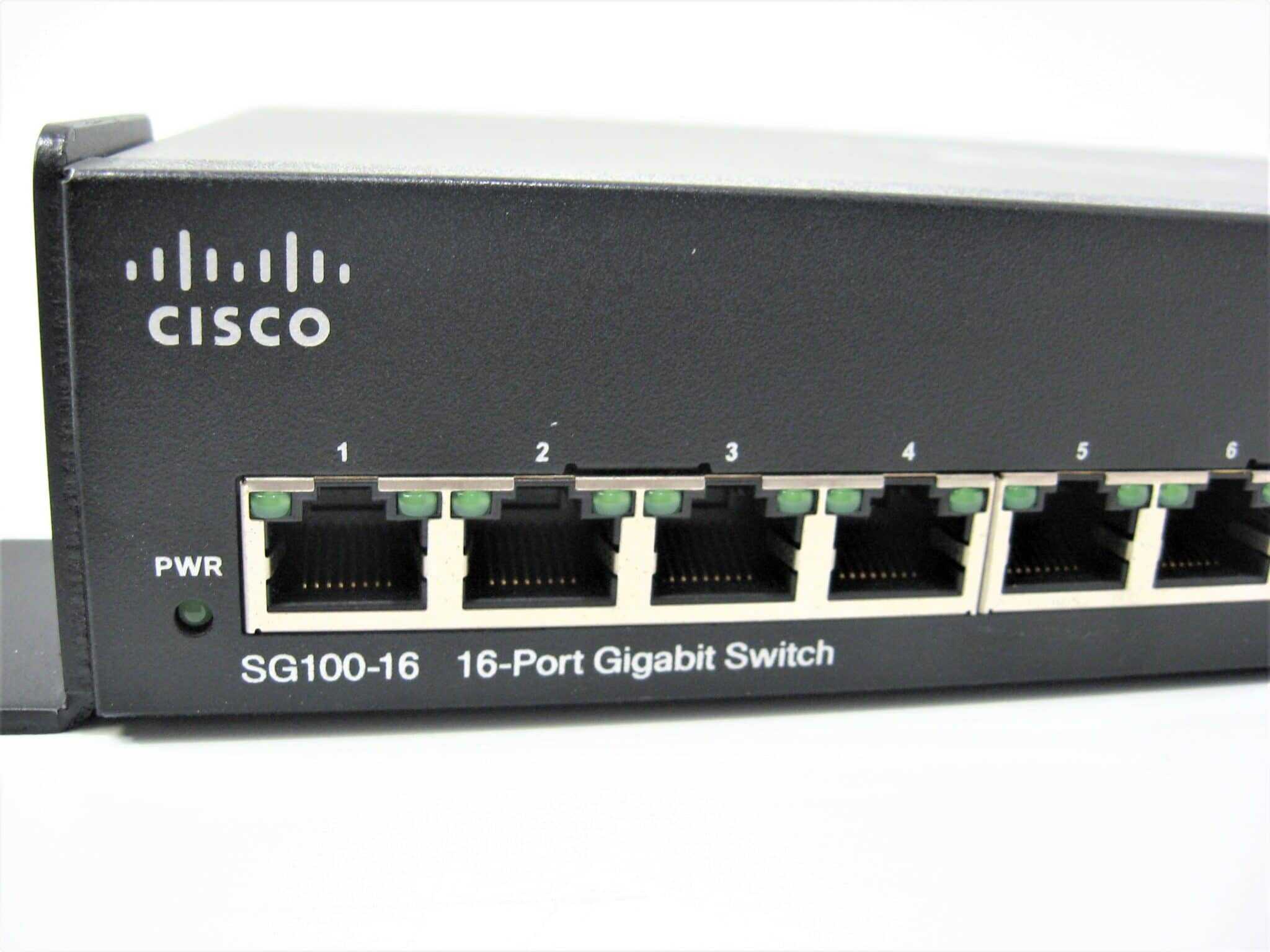 Cisco SMALL BUSINESS SG 100-16 (SG100-16-RFB) thumbnail