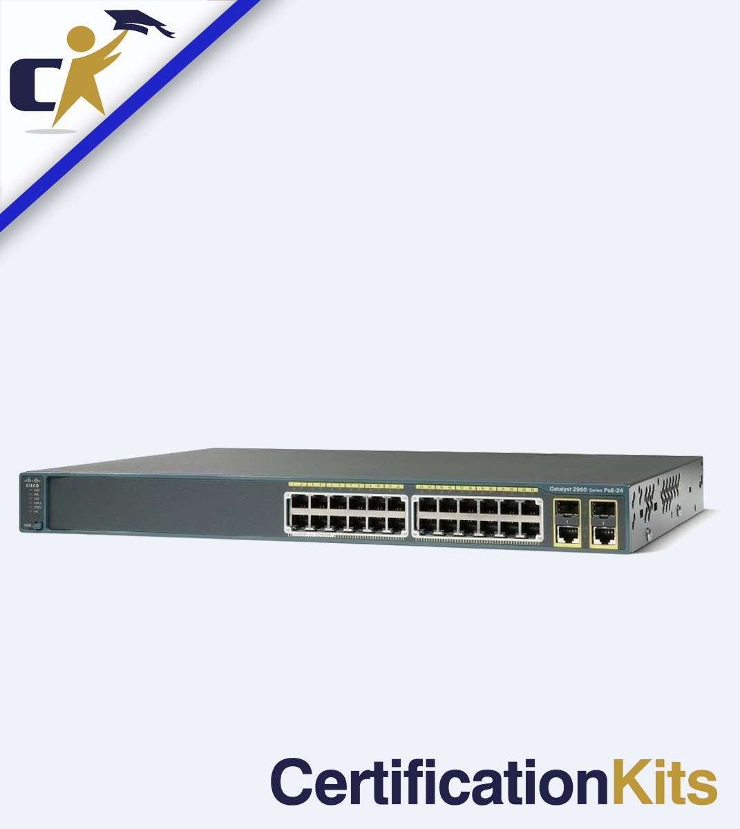 Cisco CATALYST 2960 24 10/100 POE (WS-C2960-24PC-L-RFB) thumbnail