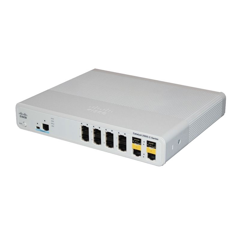 Cisco CATALYST 2960C PD SWITCH 8 FE (WS-C2960CPD-8TT-L-RFB) thumbnail