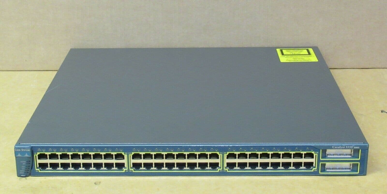 Cisco Catalyst 3550-48 SMI Switch (WS-C3550-48-SMI-RFB) thumbnail