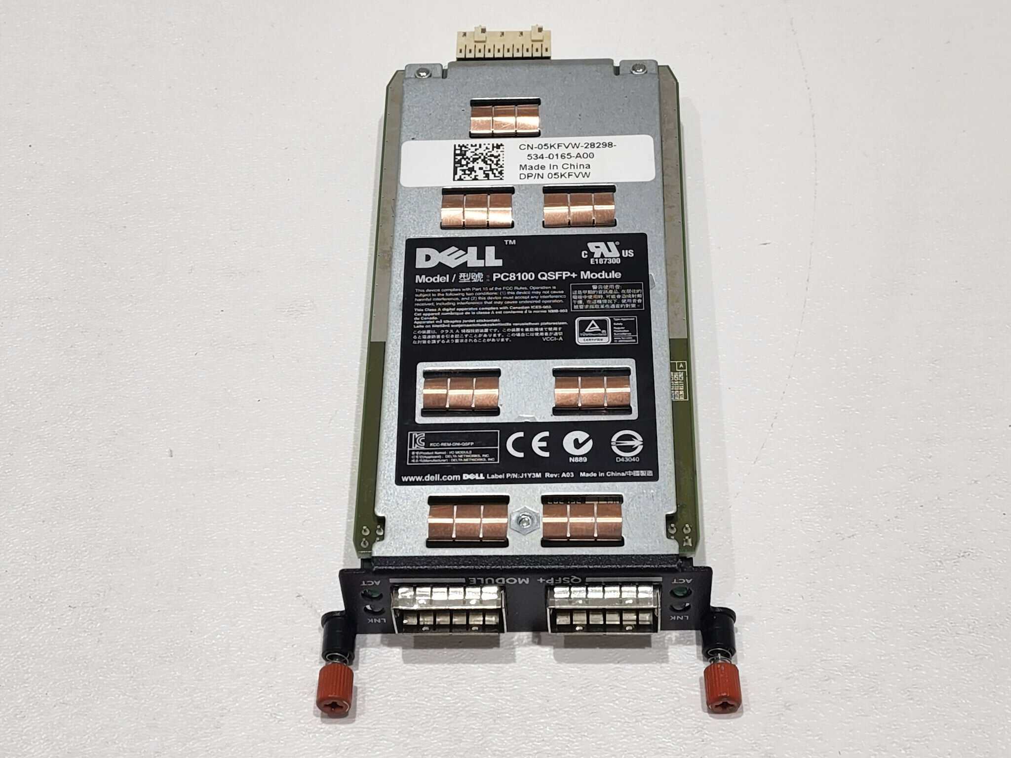 Dell POWERCONNECT 8100 QSFP (05KFVW-RFB) thumbnail
