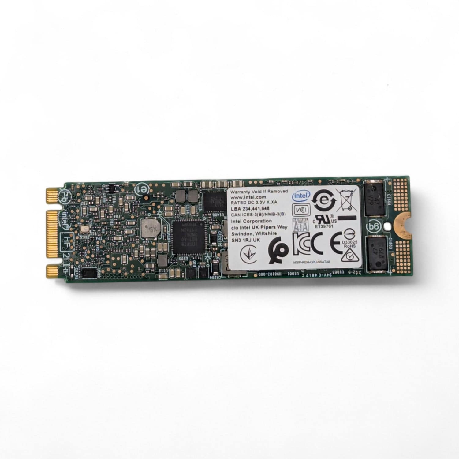 Dell INTEL 120GB 6G M.2 SATA SSD (0GKJ0P-RFB) thumbnail