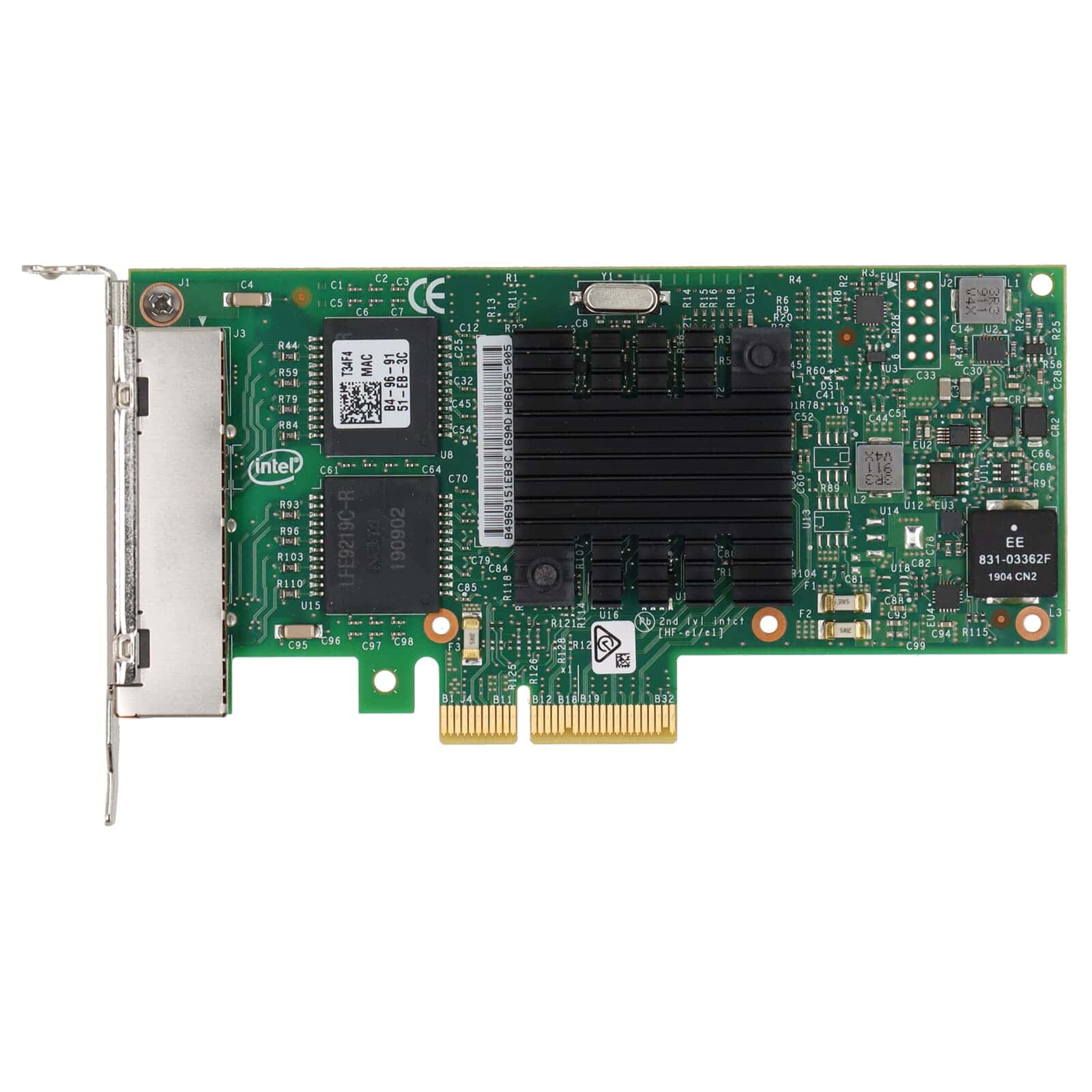 Dell Intel I350-T4 PCIe 1GbE (0T34F4-RFB) thumbnail