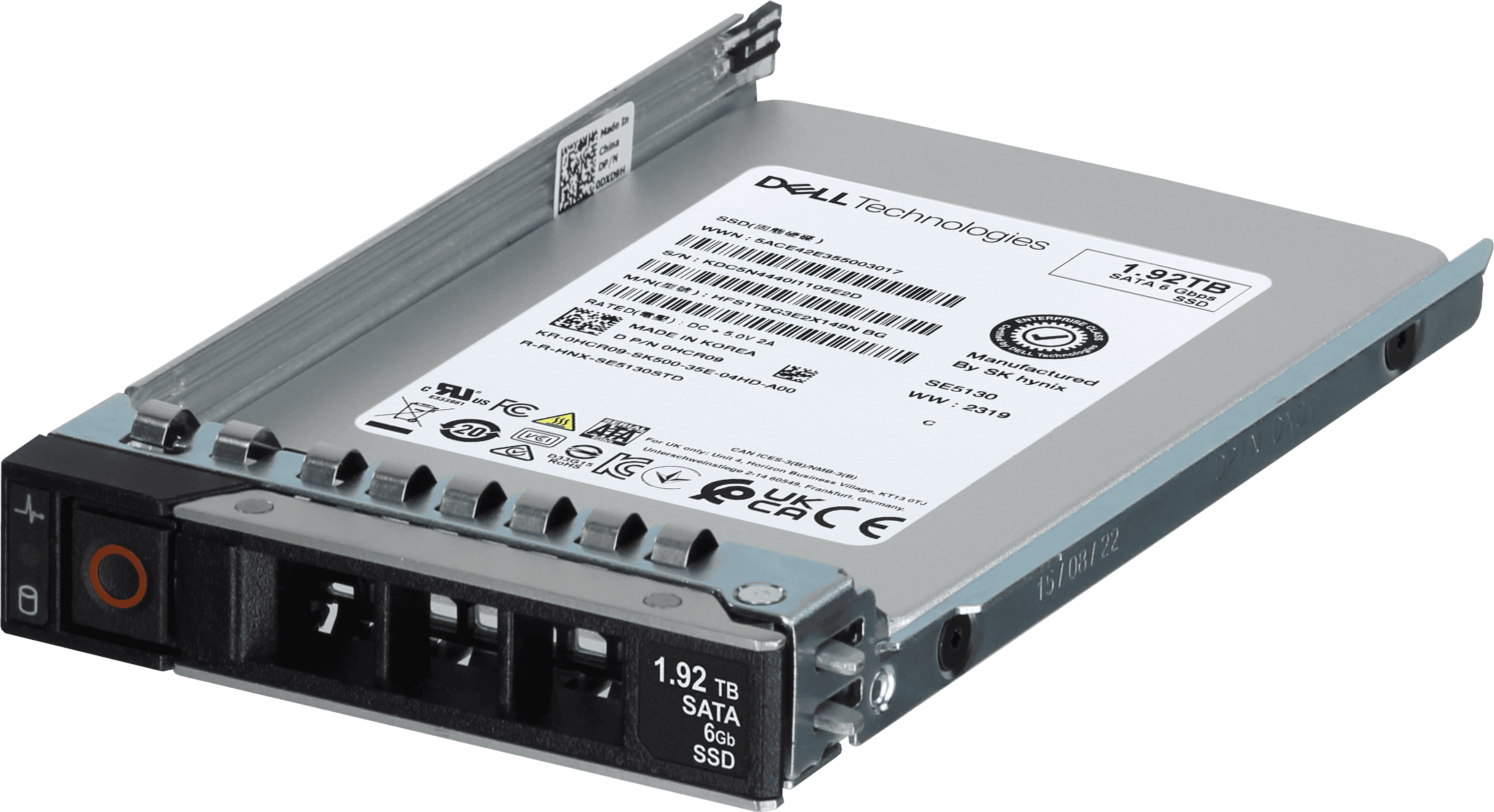 Dell 2TB 7.2K 6G SATA 3.5 HDD (0T926W-RFB) thumbnail