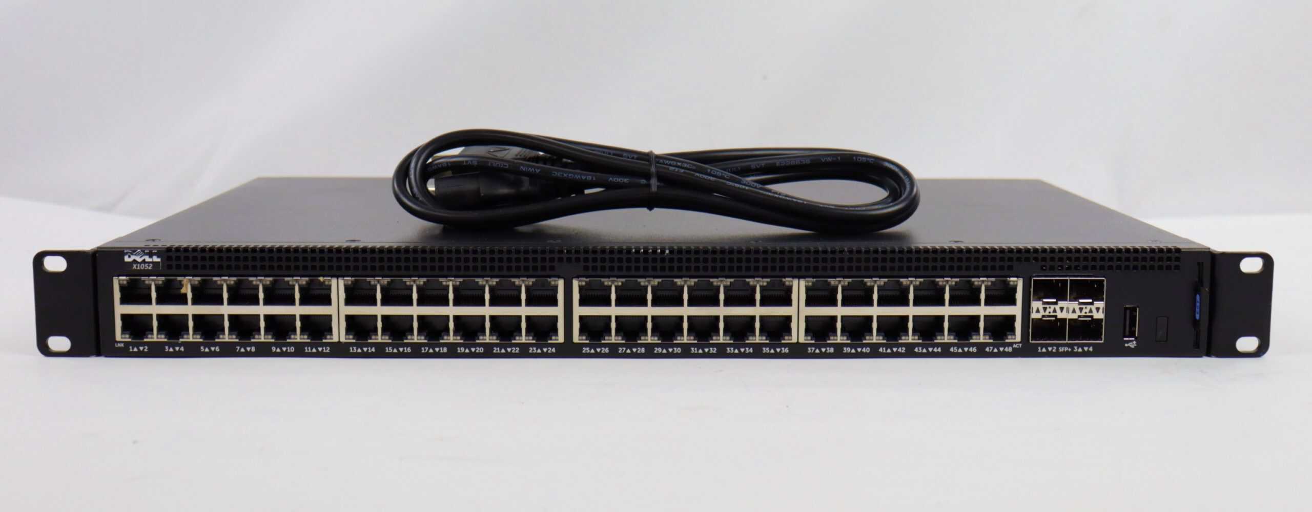 Dell NETWORKING X1052 48-PORT (2J0D6-RFB) thumbnail