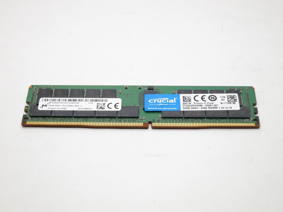 Dell 64GB 4Rx4 PC4-21300V (CT64G4RFD4266-RFB) thumbnail