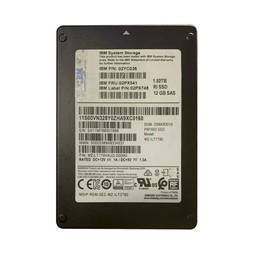 Dell 1.92TB SSD 2.5 SAS 12G MIX (FDVMH-RFB) thumbnail