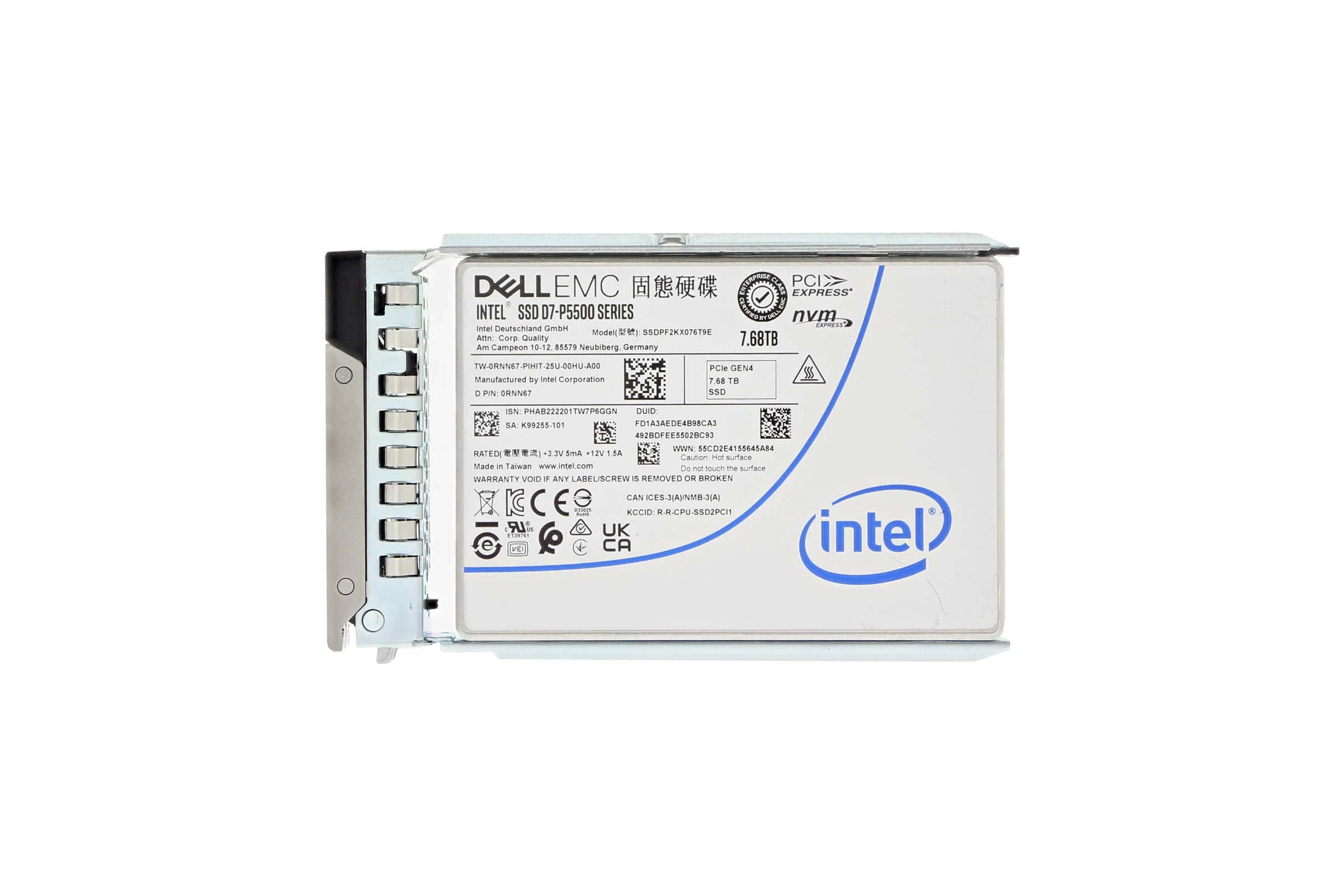 Dell Hard Disk Drive Dell 7.68TB (RNN67-RFB) thumbnail