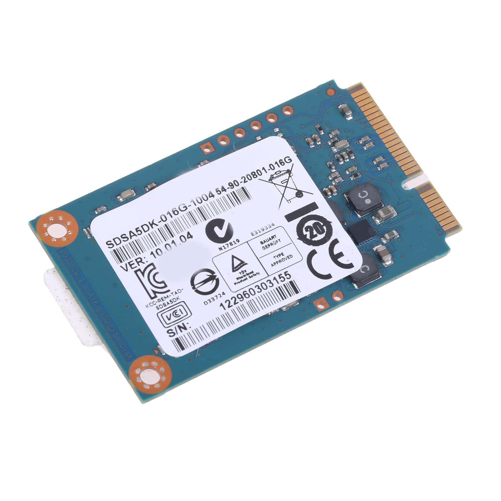 Dell Flash module mSATA 16GB SSD (SDSA5DK-016G-1004-RFB) thumbnail