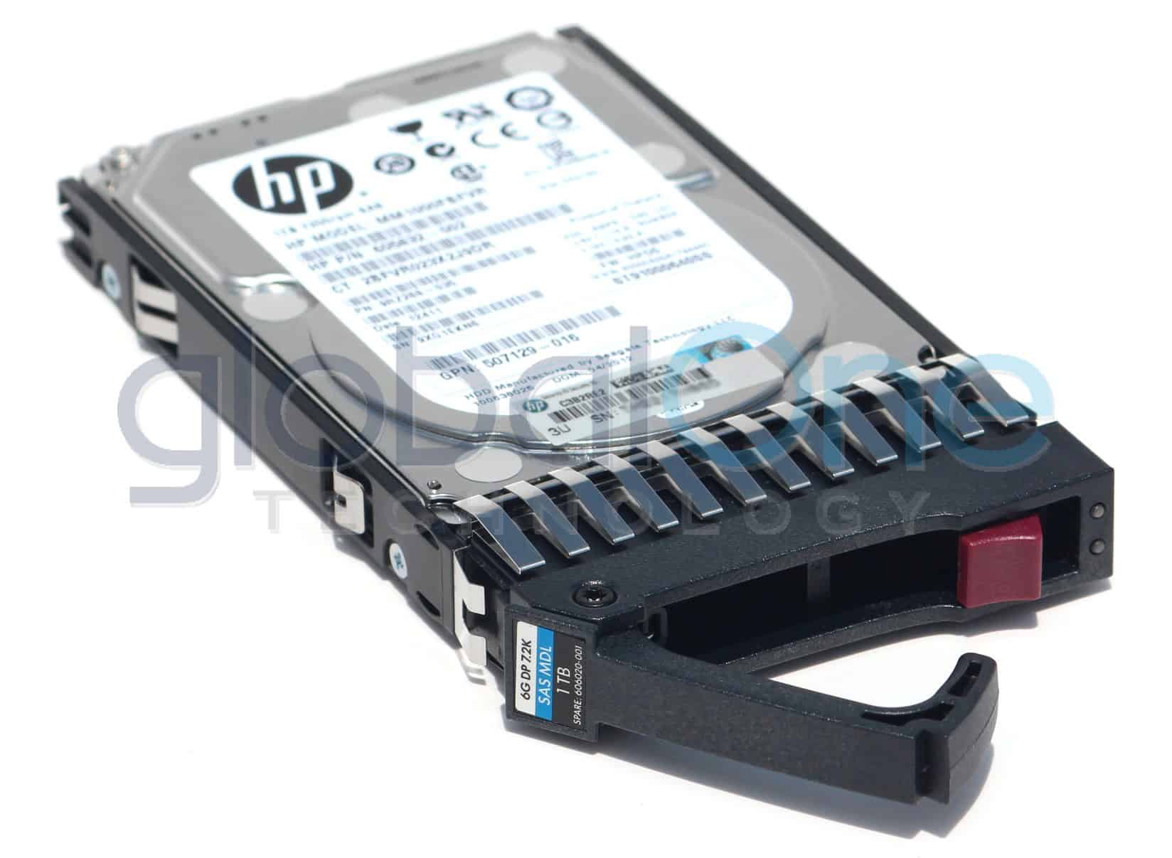 HP 1Tb 7200rpm SAS-6G 2.5in MDL (606020-001B-RFB) thumbnail