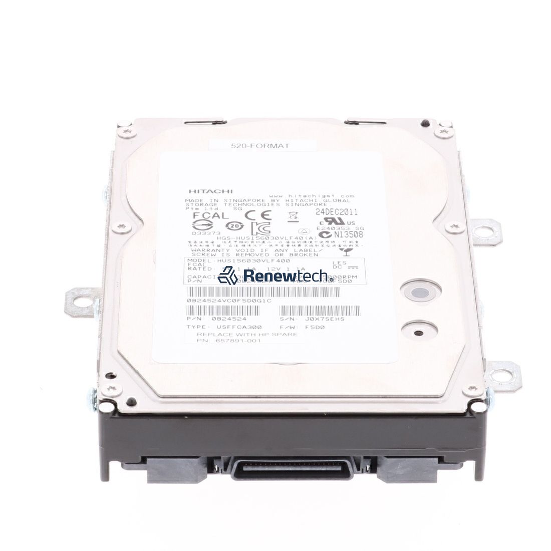 HP 300Gb 15K RPM FC (657891-001-RFB) thumbnail