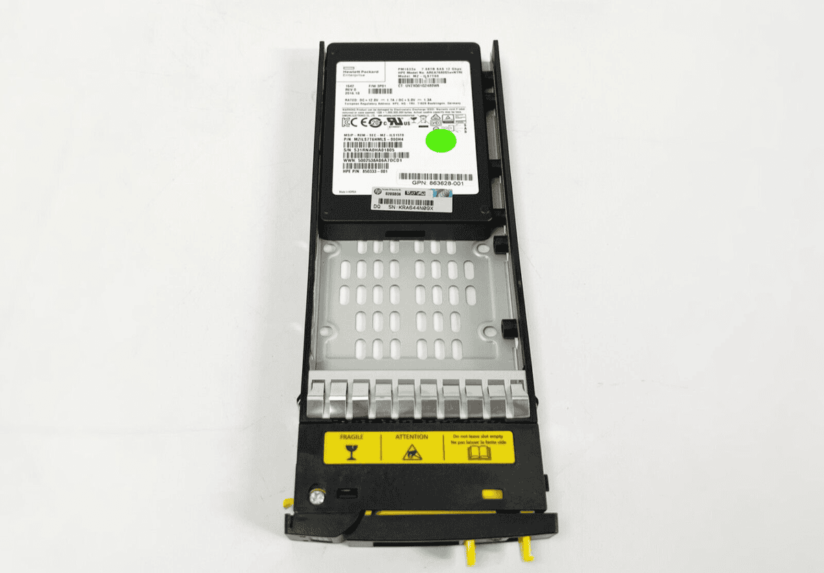 HP 3PAR - Solid state drive - (P9L83B-RFB) thumbnail