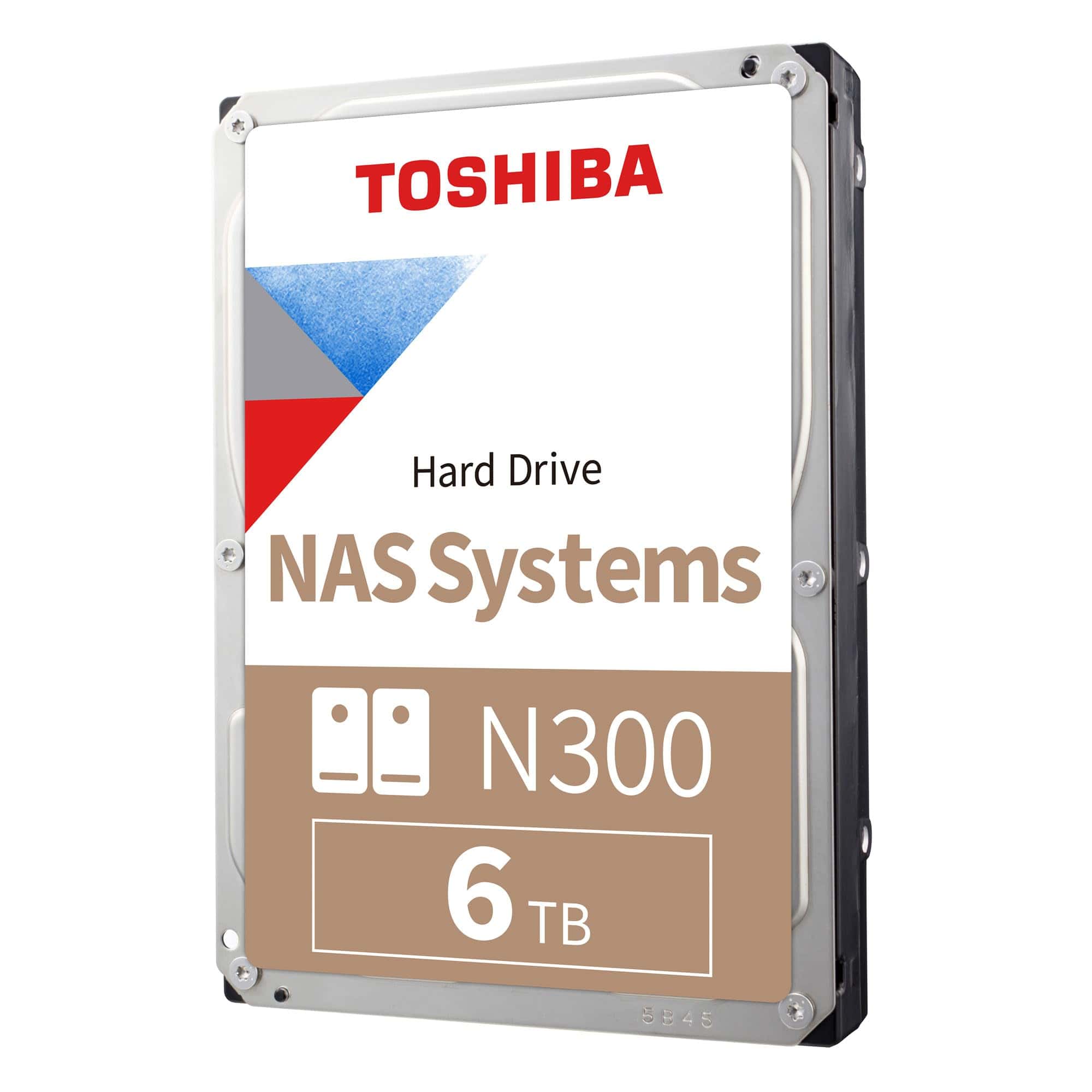 Toshiba N300 NAS Bulk 6TB 512MB/7200RP (HDEX01SZNA51F) thumbnail