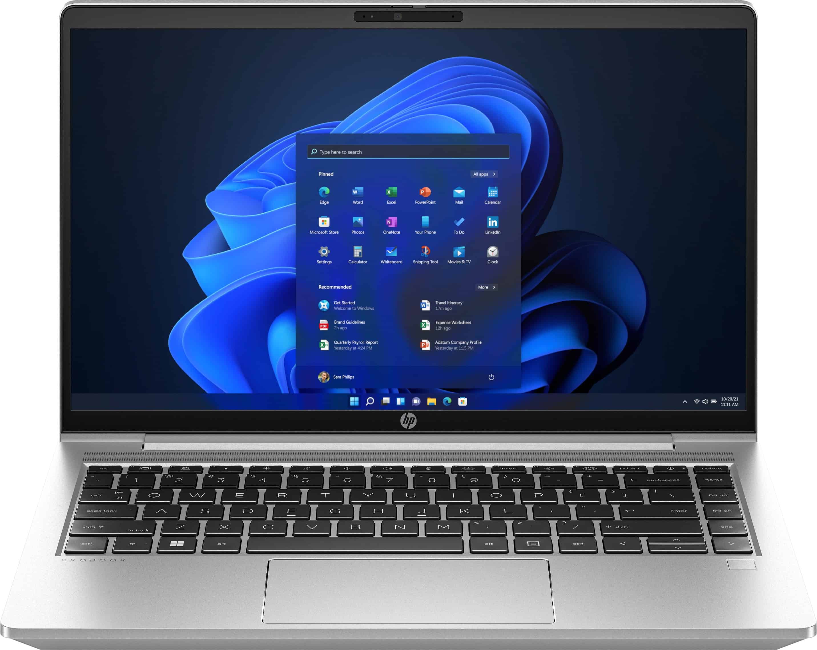 HP ProBook 440 G10 Intel® Core™ i5 i5-1335U Laptop 35,6 cm (14") Full HD 8 GB DDR4-SDRAM 256 GB SSD Wi-Fi 6E (802.11ax) Windows 11 Pro Zilver (9G298ET#ABH) thumbnail