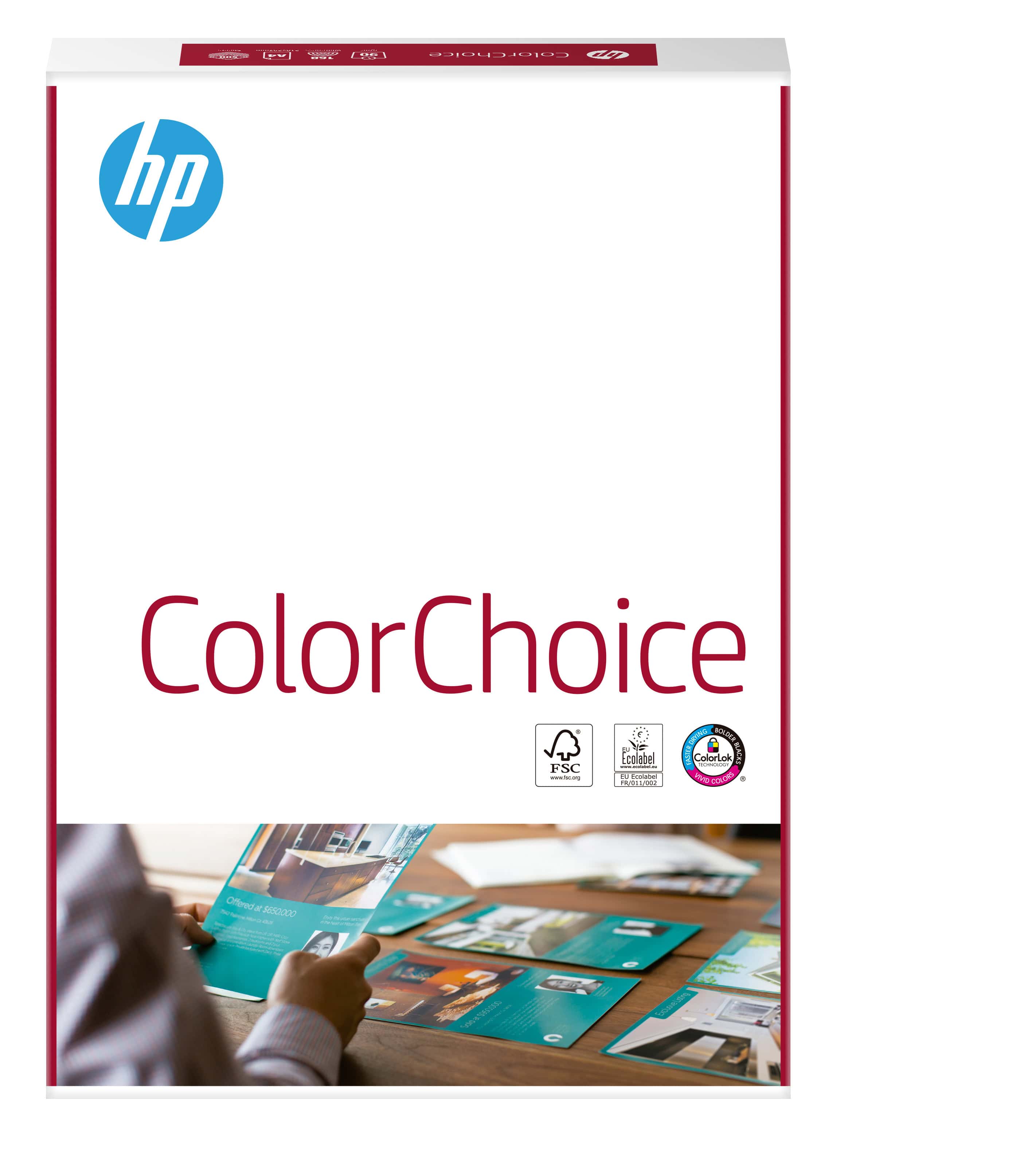 HP Color Choice 125/A3/297x420 papier voor inkjetprinter A3 (297x420 mm) 125 vel Wit (CHP765) thumbnail